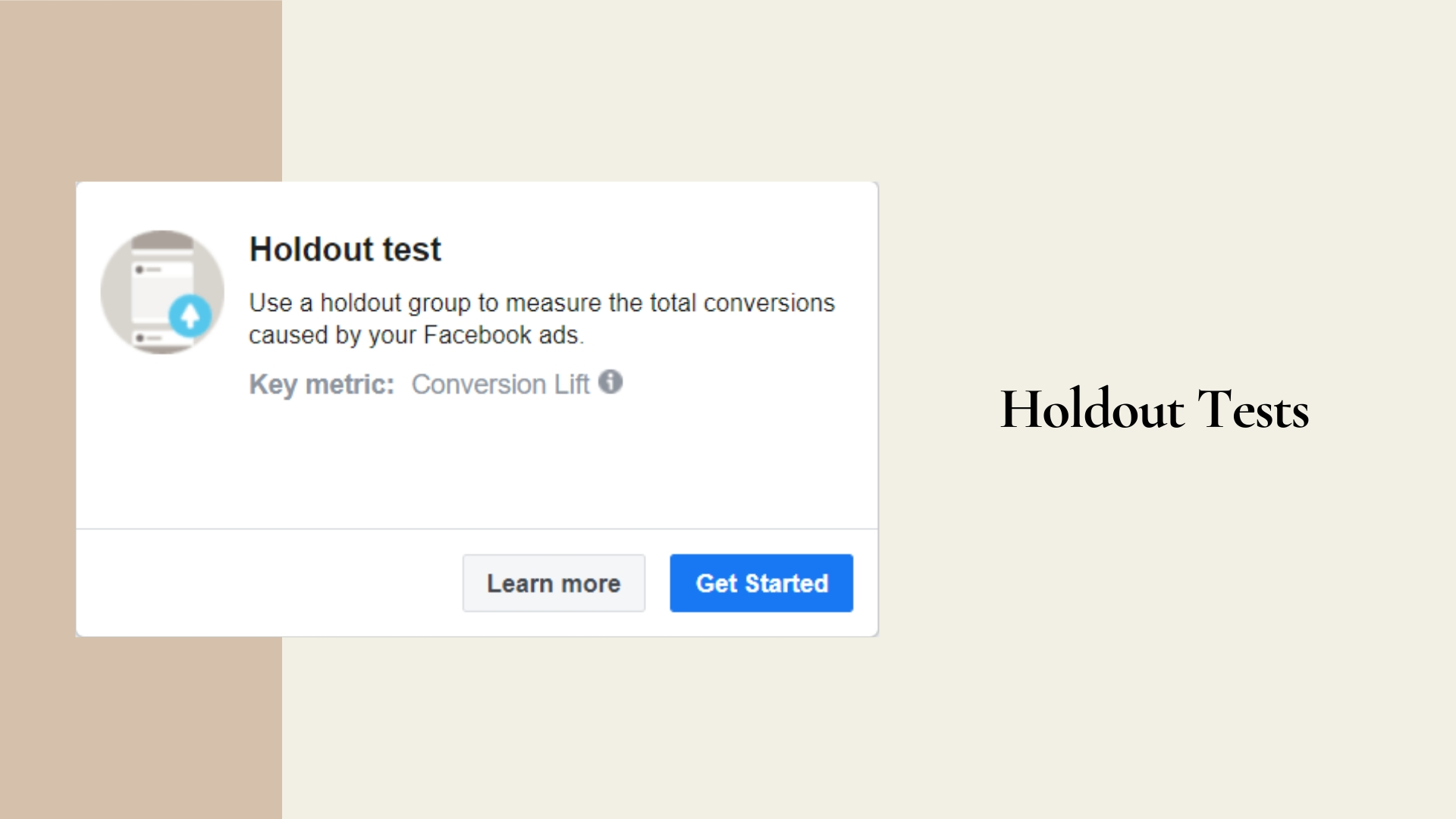 Holdout Tests