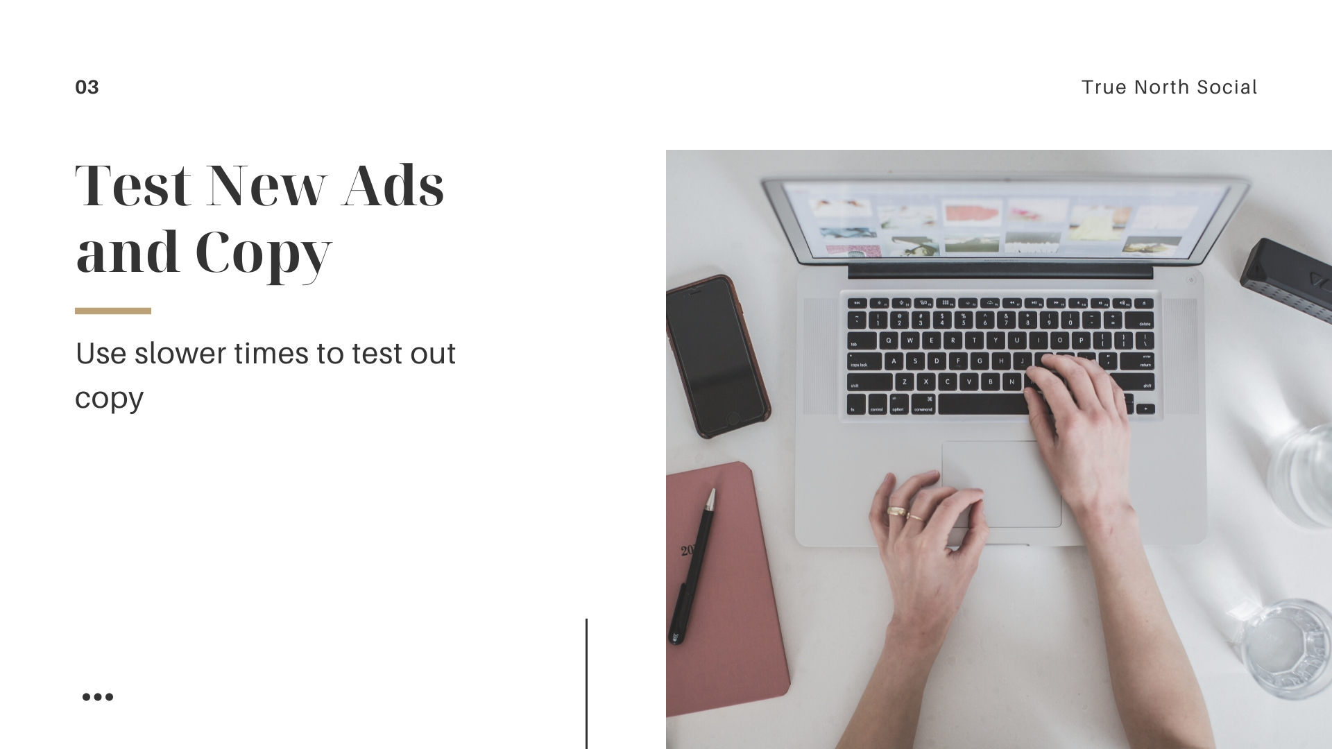 Test New Ads or Copy Variations
