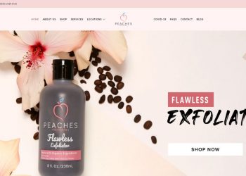 Peaches Skincare is Now Live!