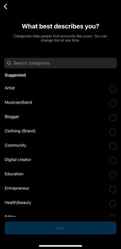 new facebook page