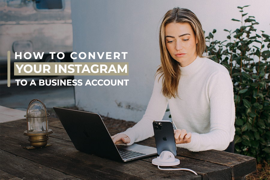 convert instagram to business account
